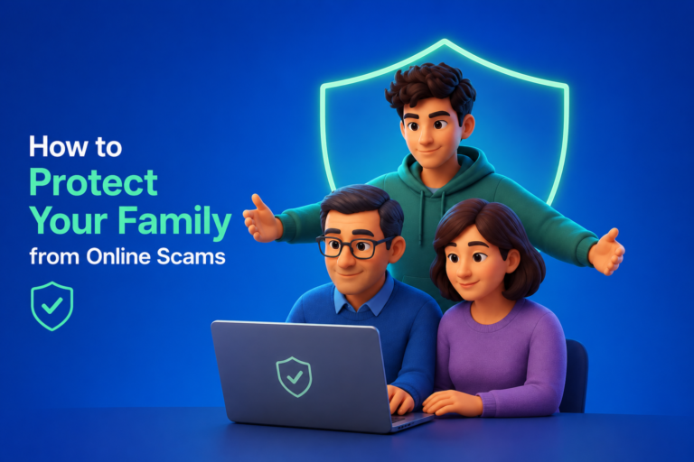 How to Protect Your Family from Online Scams