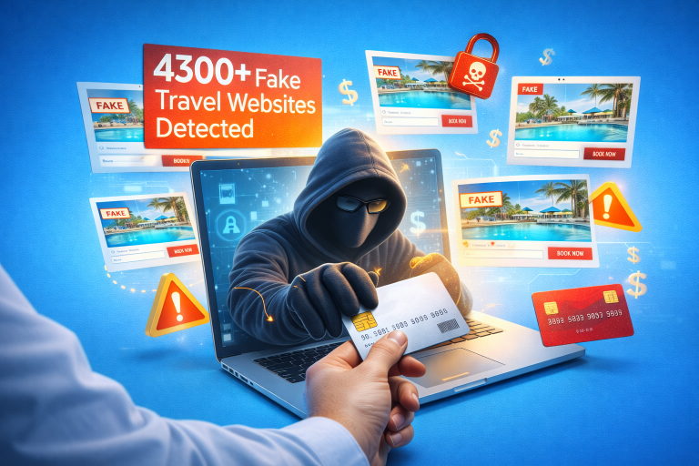 Over 4,300 Fake Travel Sites Set Up to Steal Hotel...