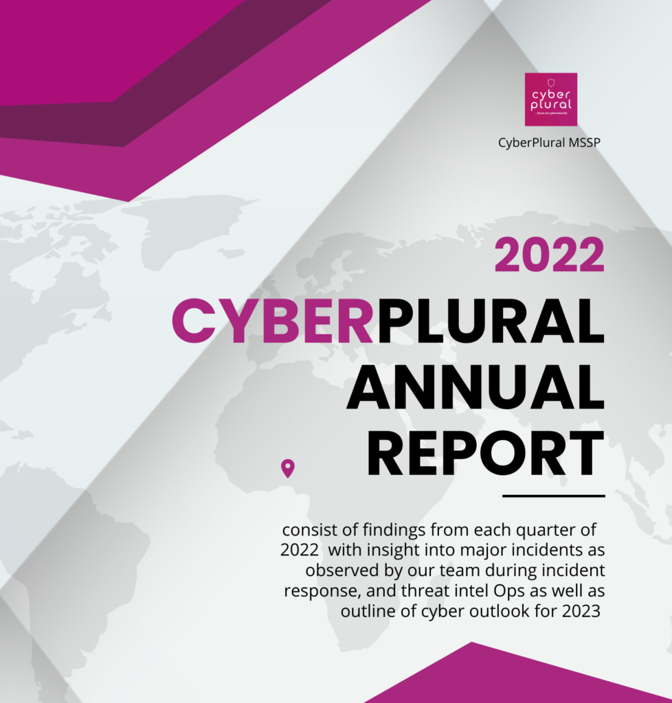 CyberPlural's Annual Cybersecurity Report 2022 - CybersecFill